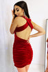 Short dress model 174408